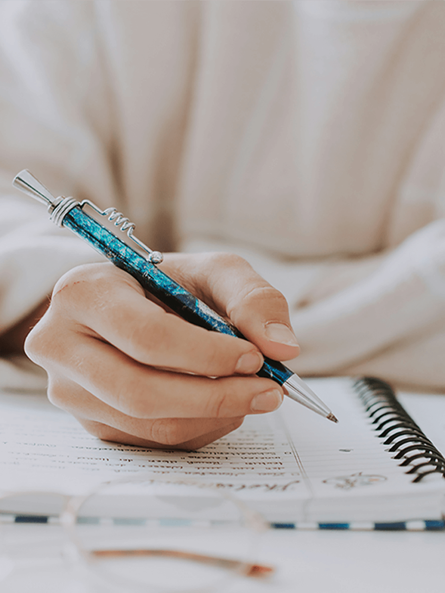 Bookkeeping professional at work